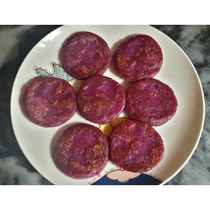 紫薯饼（无油）