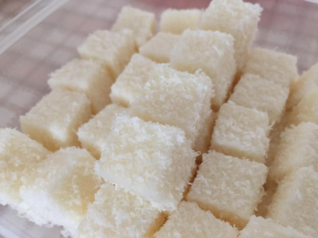 太棒啦！1个方子，做出2道口味一流的甜品！——椰奶小方&炸鲜奶