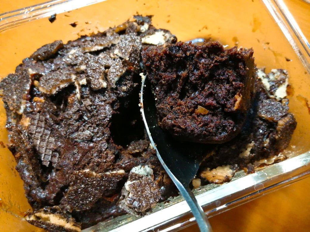 无需低粉的快手简易布朗尼（电饭锅版/烤箱版）