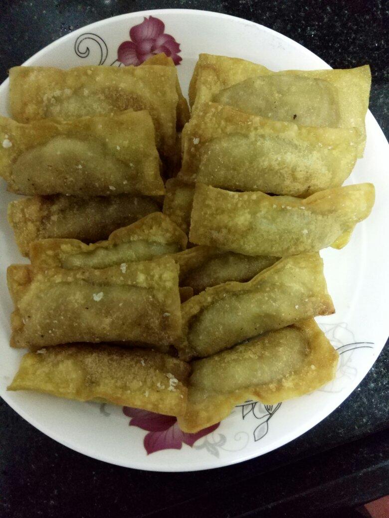 苹果派（馄饨皮版，三种做法）