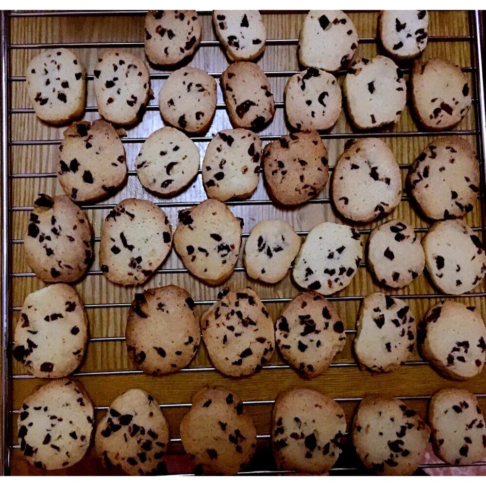 低糖少油版蔓越莓饼干