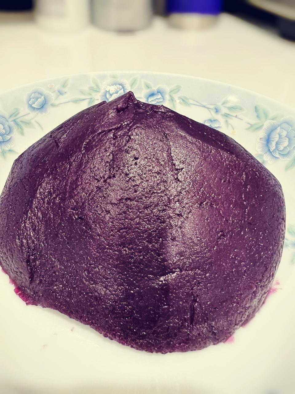 健康百搭的紫薯馅的做法