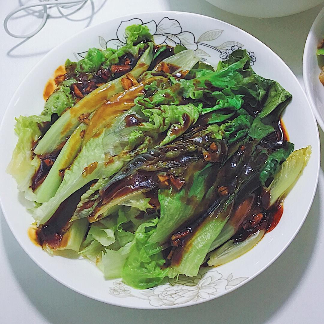 家常菜 蚝油生菜