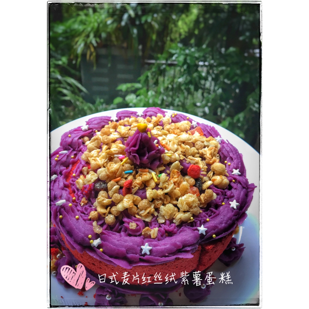 红丝绒裸蛋糕（戚风）