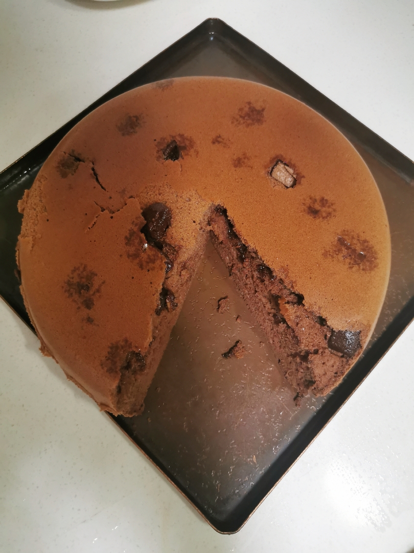 暖心巧克力蛋糕（电饭煲版）的做法