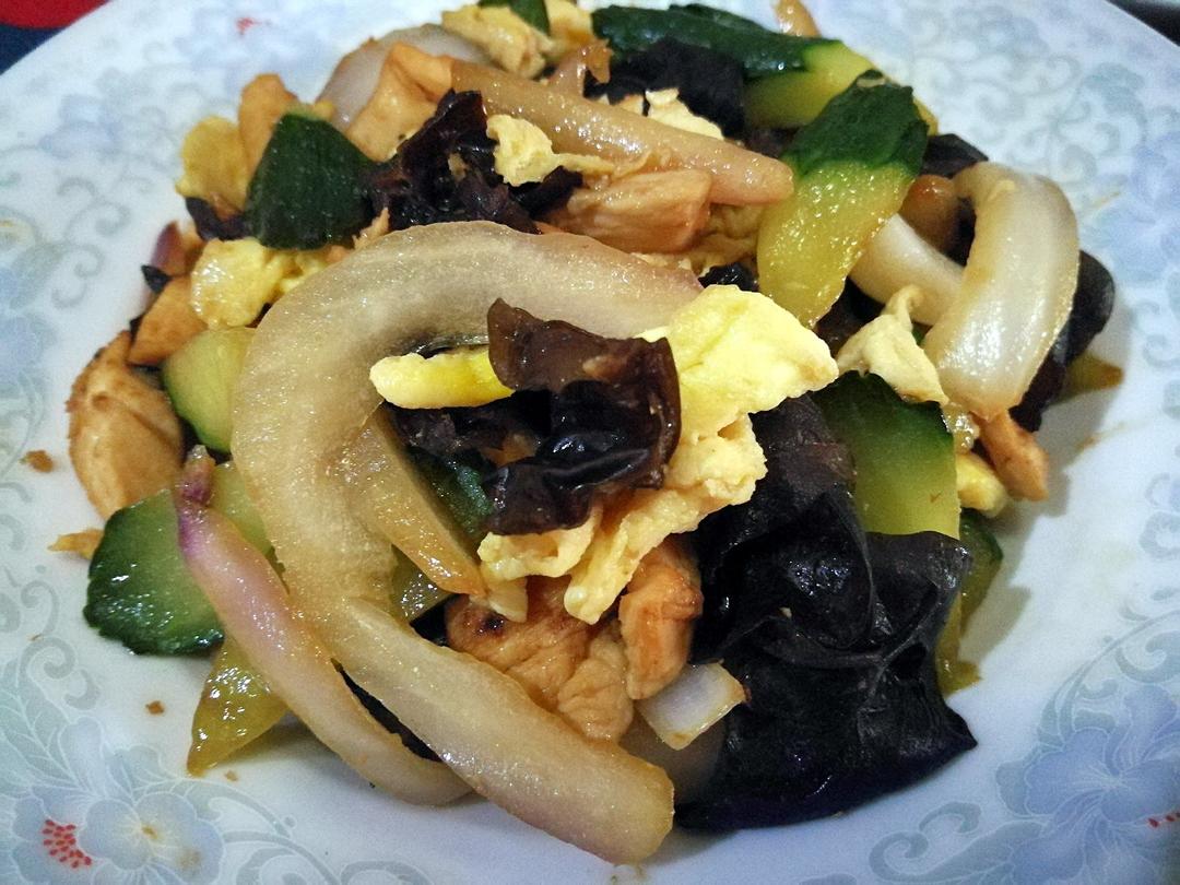 美味家常木须肉