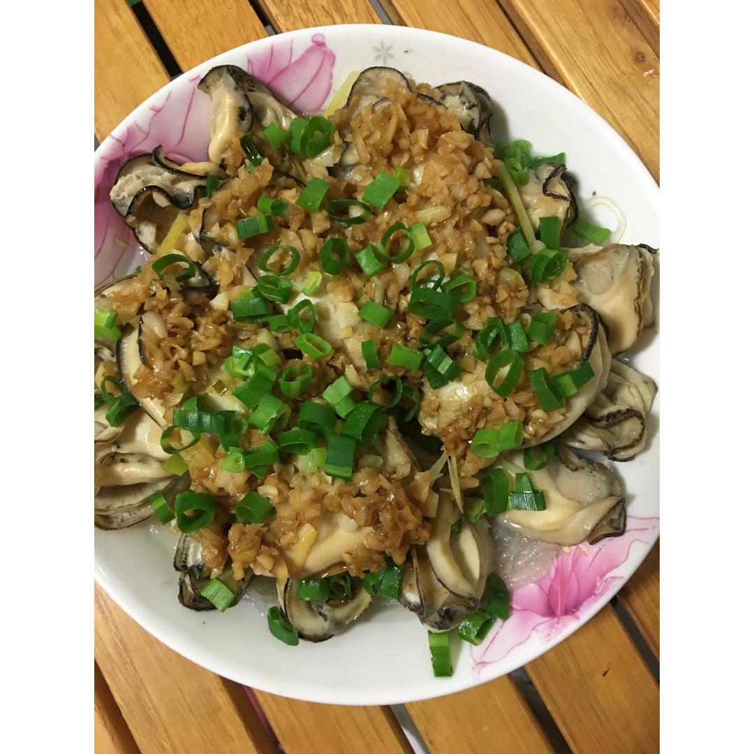 粉丝蒜蓉蒸生蚝