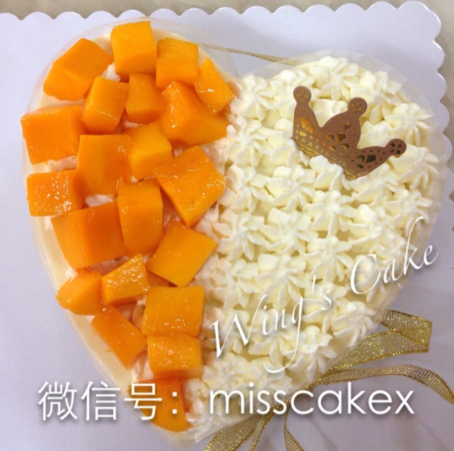 榴莲芝士慕斯蛋糕