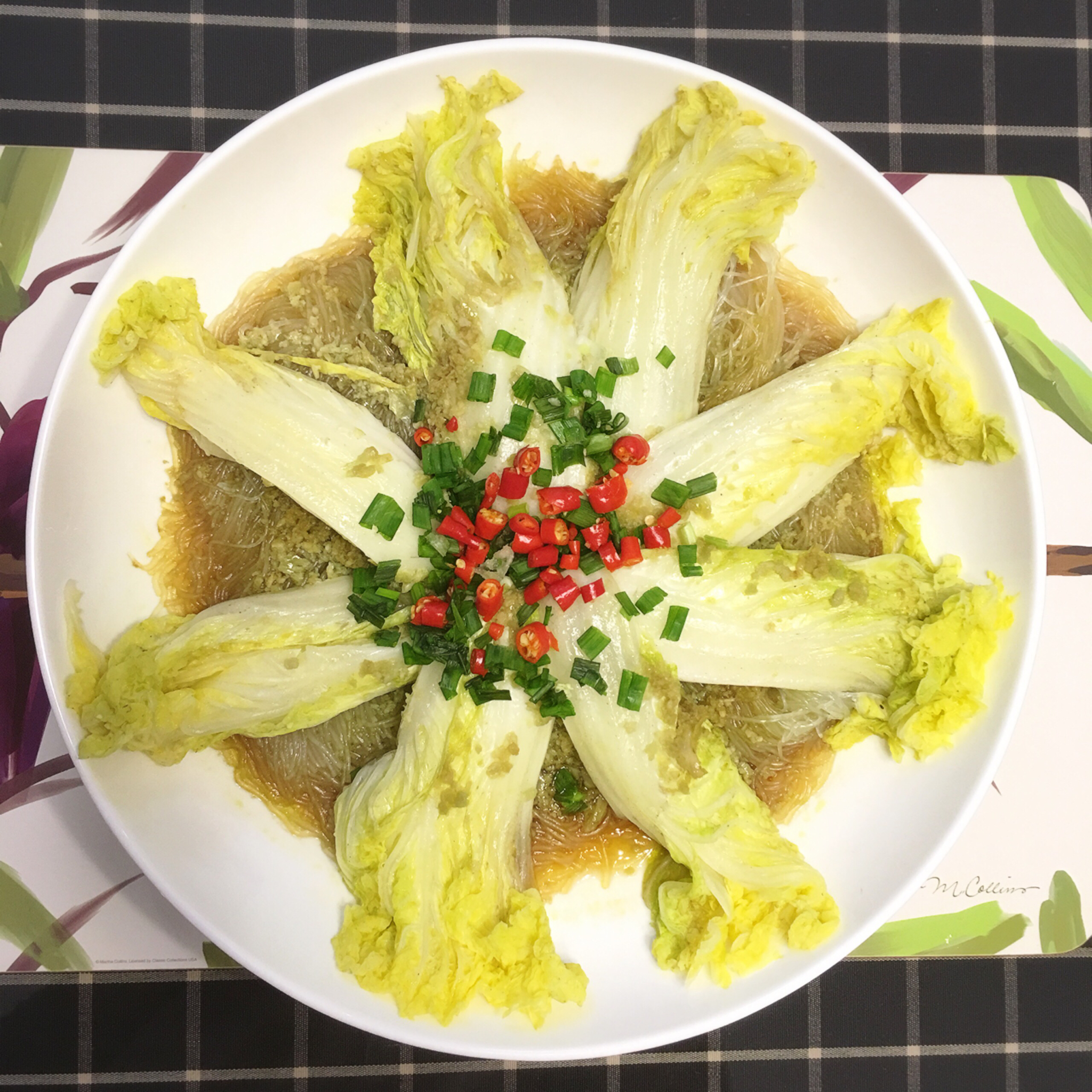 蒜蓉粉丝蒸娃娃菜
