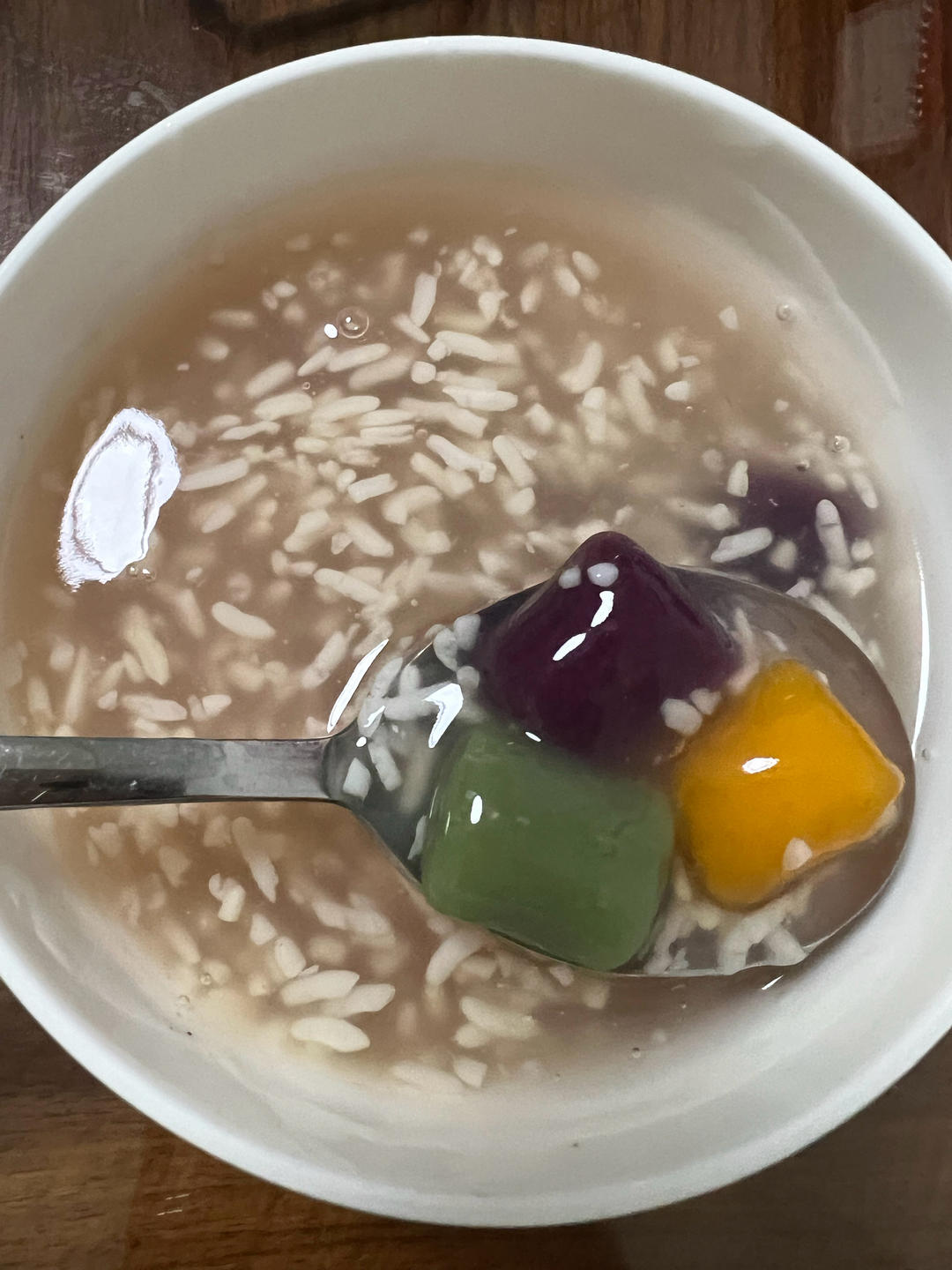 酒酿圆子（加藕粉版）