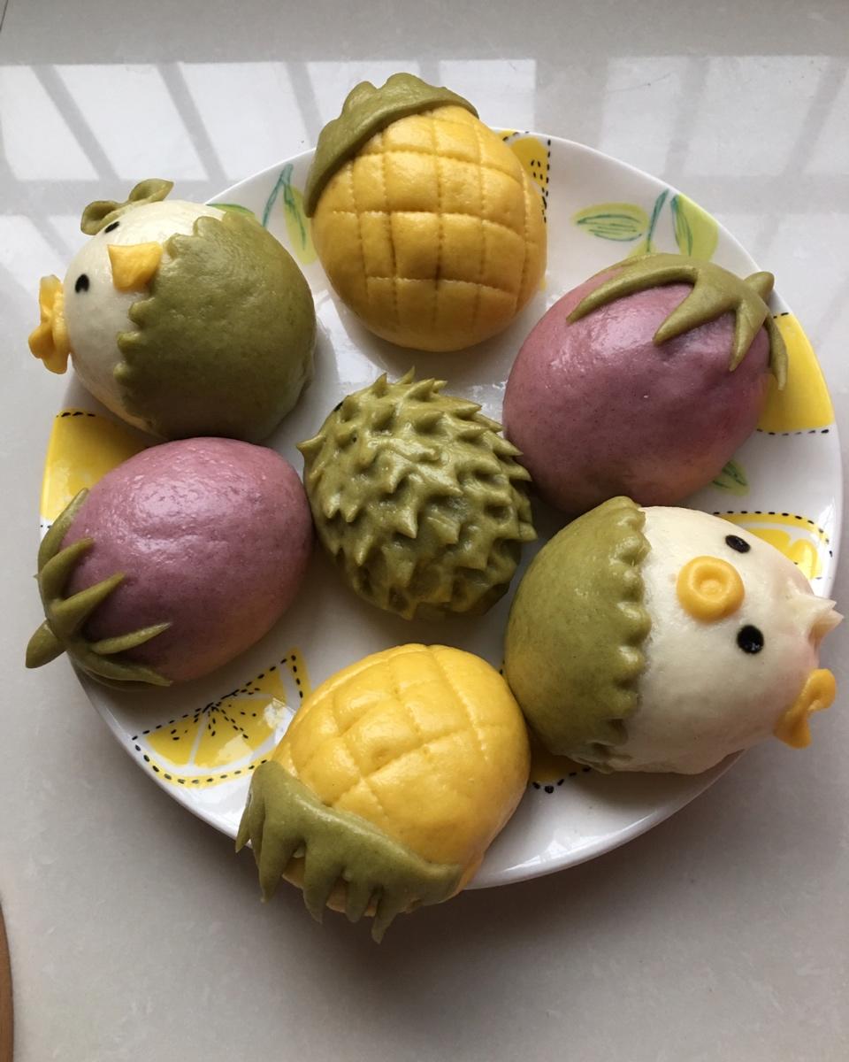 萌小鸡儿童馒头