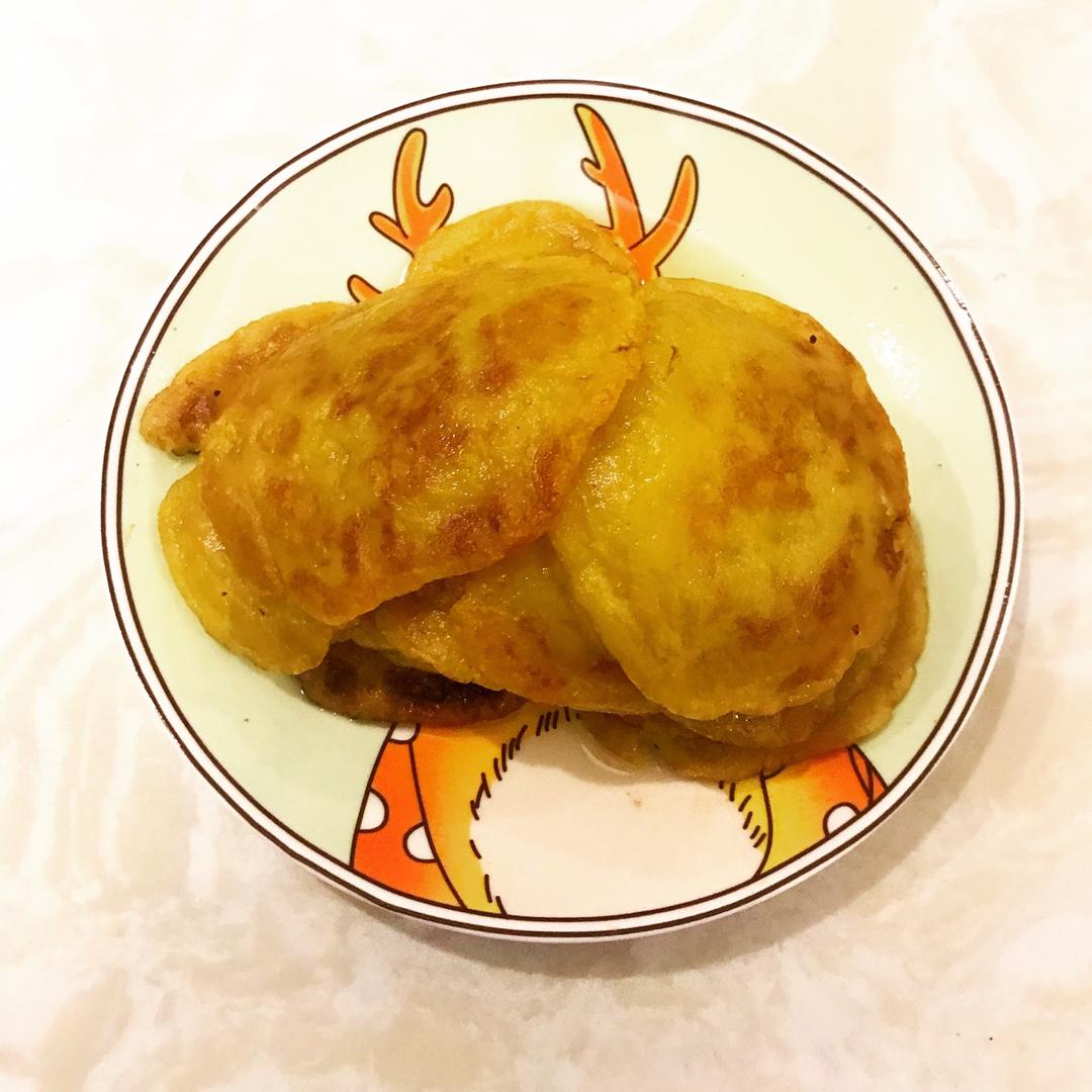糯米红薯饼
