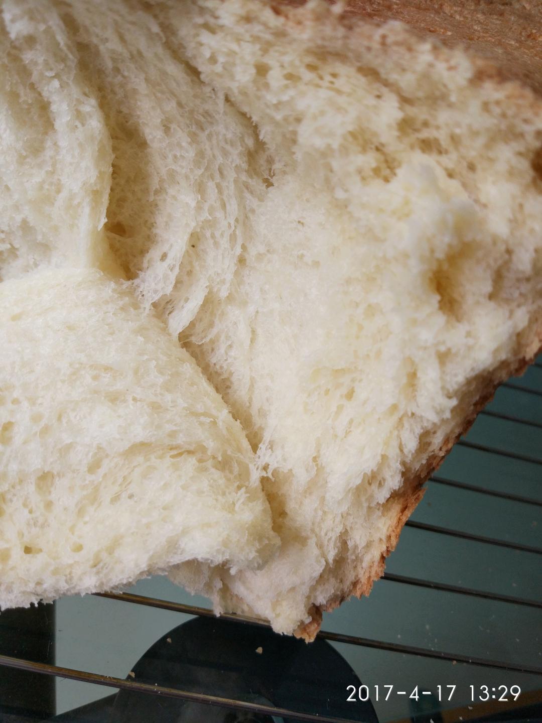 纯奶手撕吐司的做法 步骤1