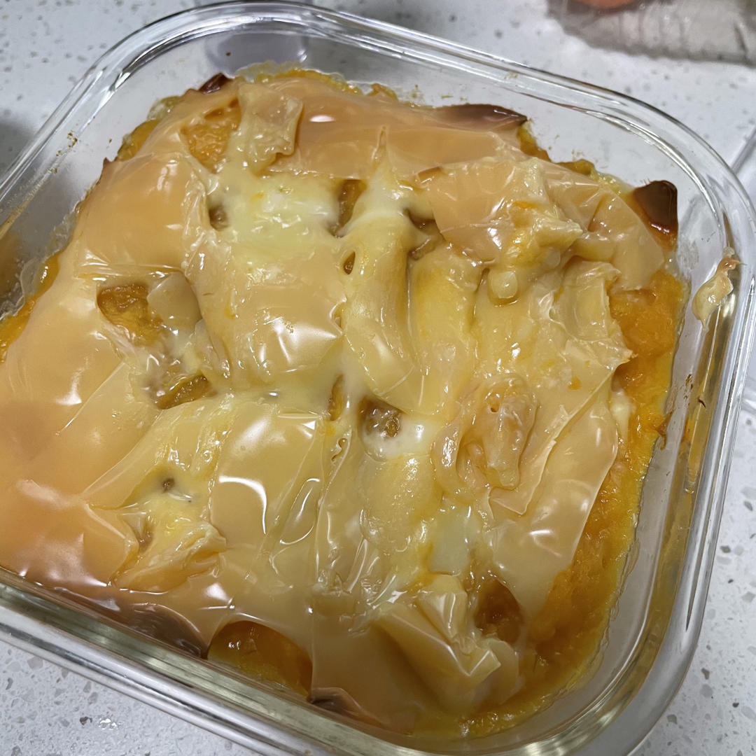 奶香芝士焗红薯