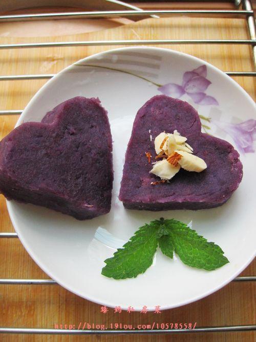 蜂蜜杏仁紫薯的做法