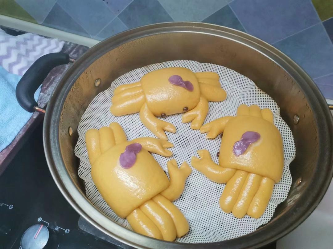 纯天然果蔬包，彩色馒头