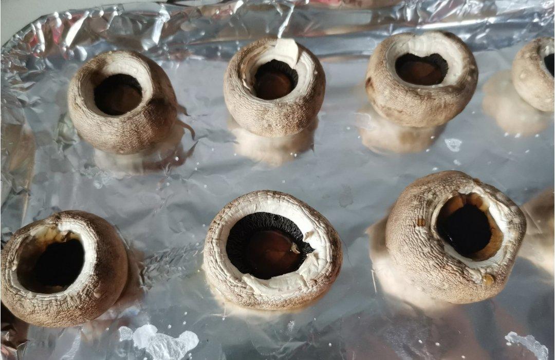快手烤蘑菇~只要有烤箱都会