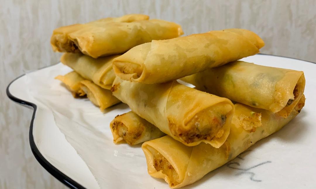 三种春卷的包法详解