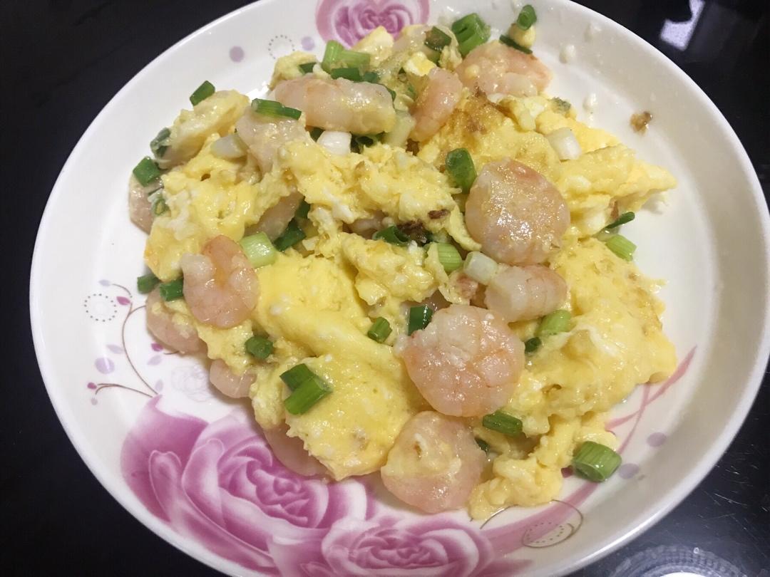 虾仁滑蛋