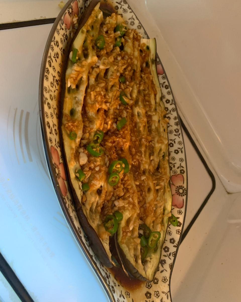蒜蓉烤茄子