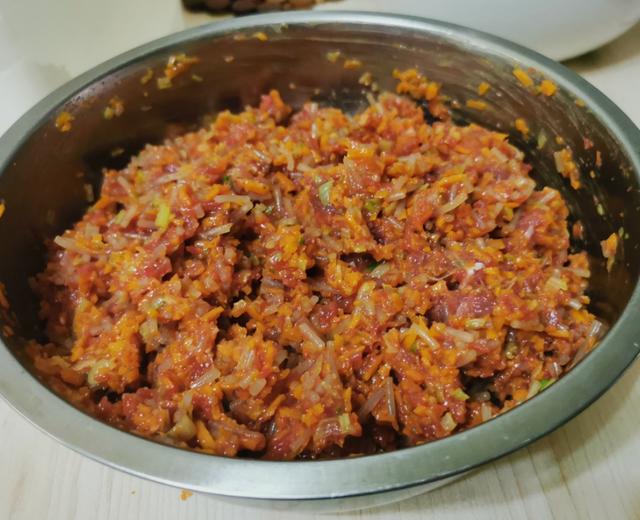 万能胡萝卜牛肉粉条馅料（包子、饺子、馅饼适用）的做法