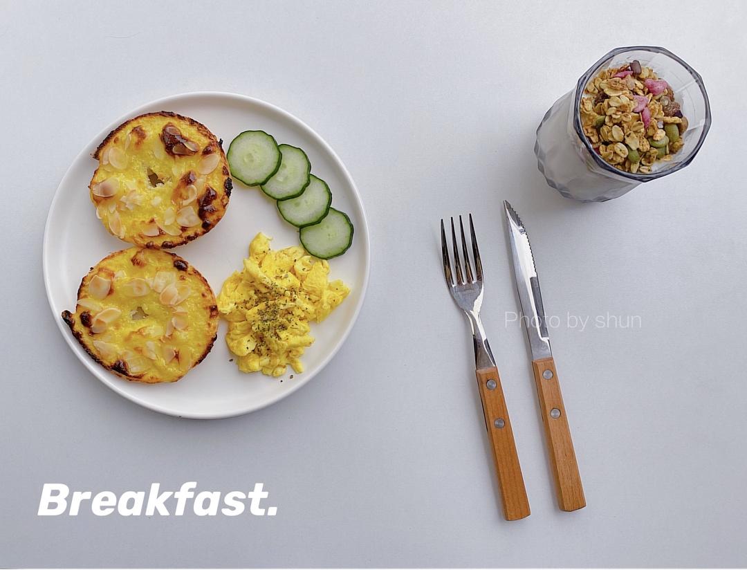 我的减脂早餐🍞🥯🥐🍠🍳