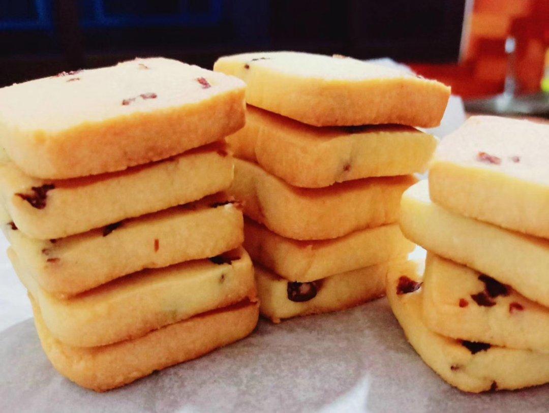 低糖少油版蔓越莓饼干