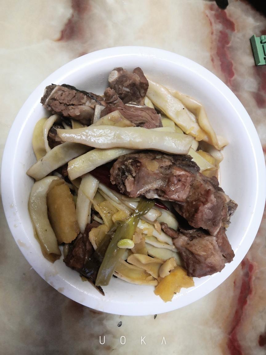 排骨炖豆角