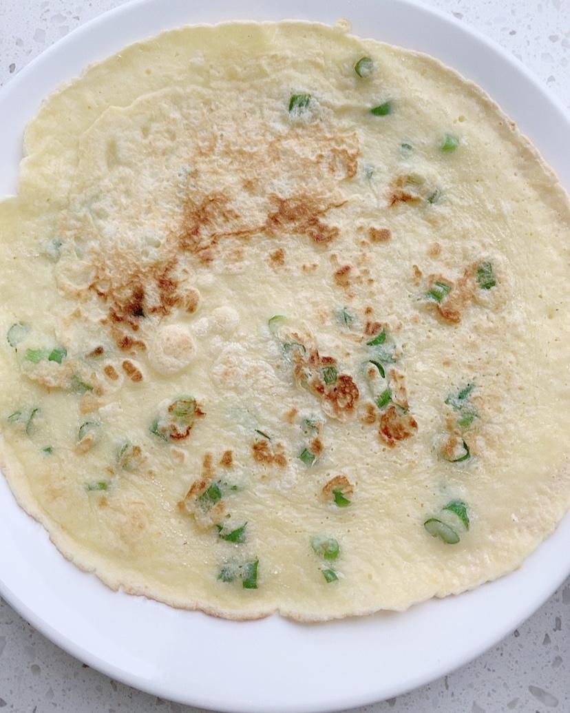 快速早餐鸡蛋葱花饼