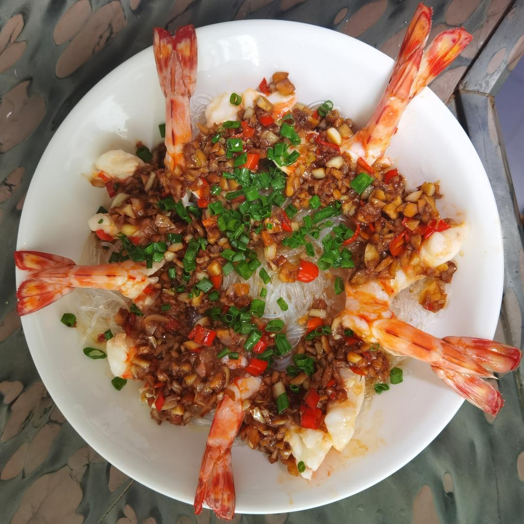 蒜蓉粉丝开背虾