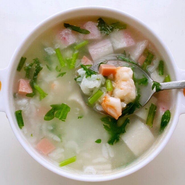 海鲜疙瘩汤