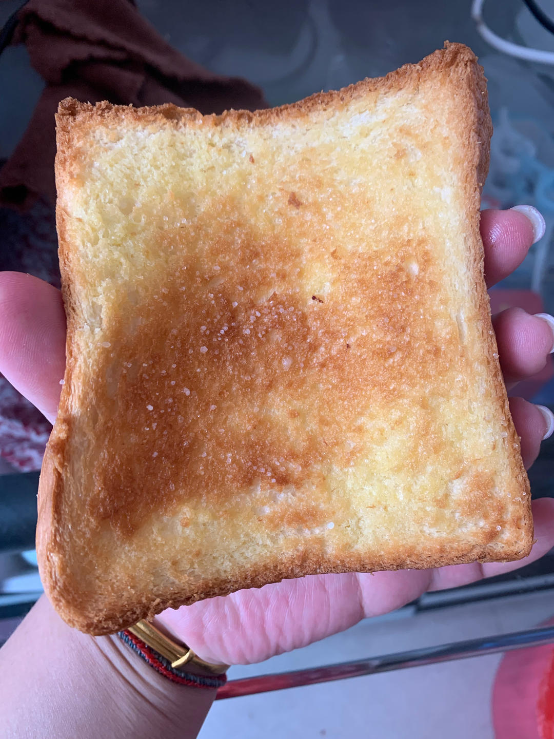 蜂蜜黄油脆吐司