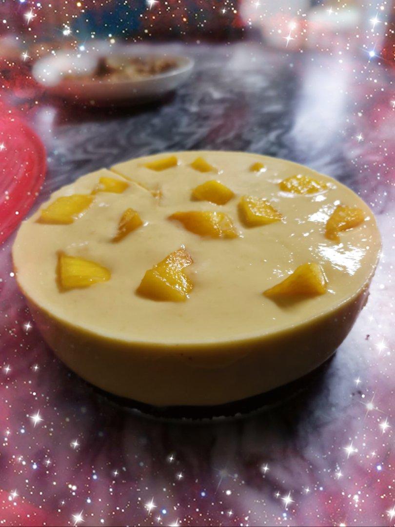 ㊙️无需烤箱❗️零失败芒果酸奶慕斯❗️入口即化