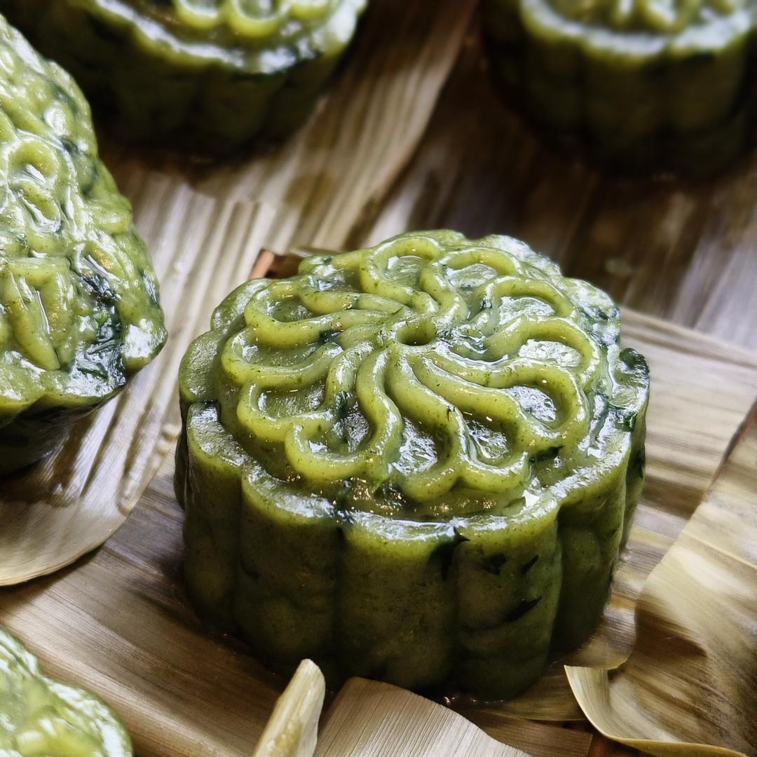 艾蒿&鼠曲草团子