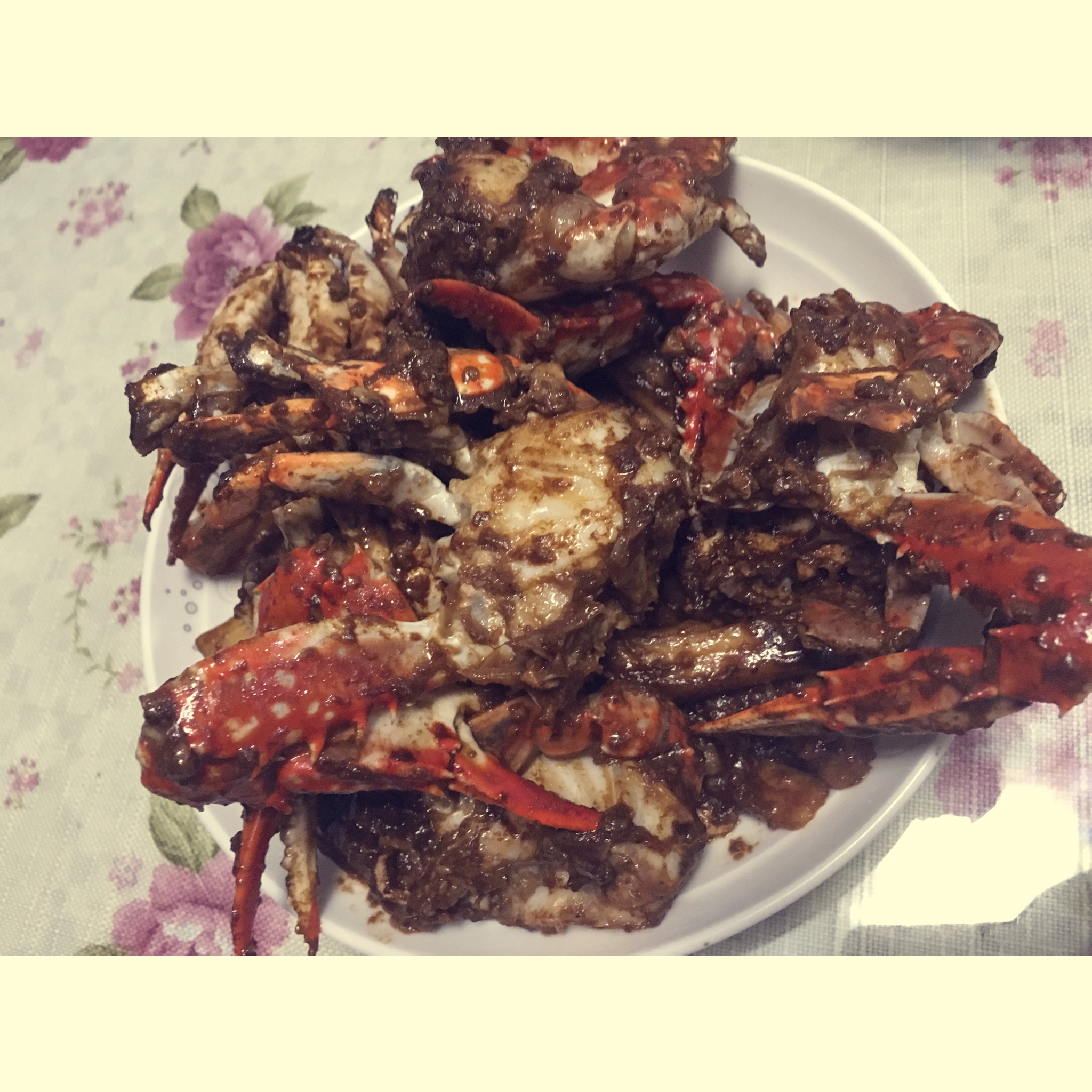 葱姜炒蟹 Fried Crabs