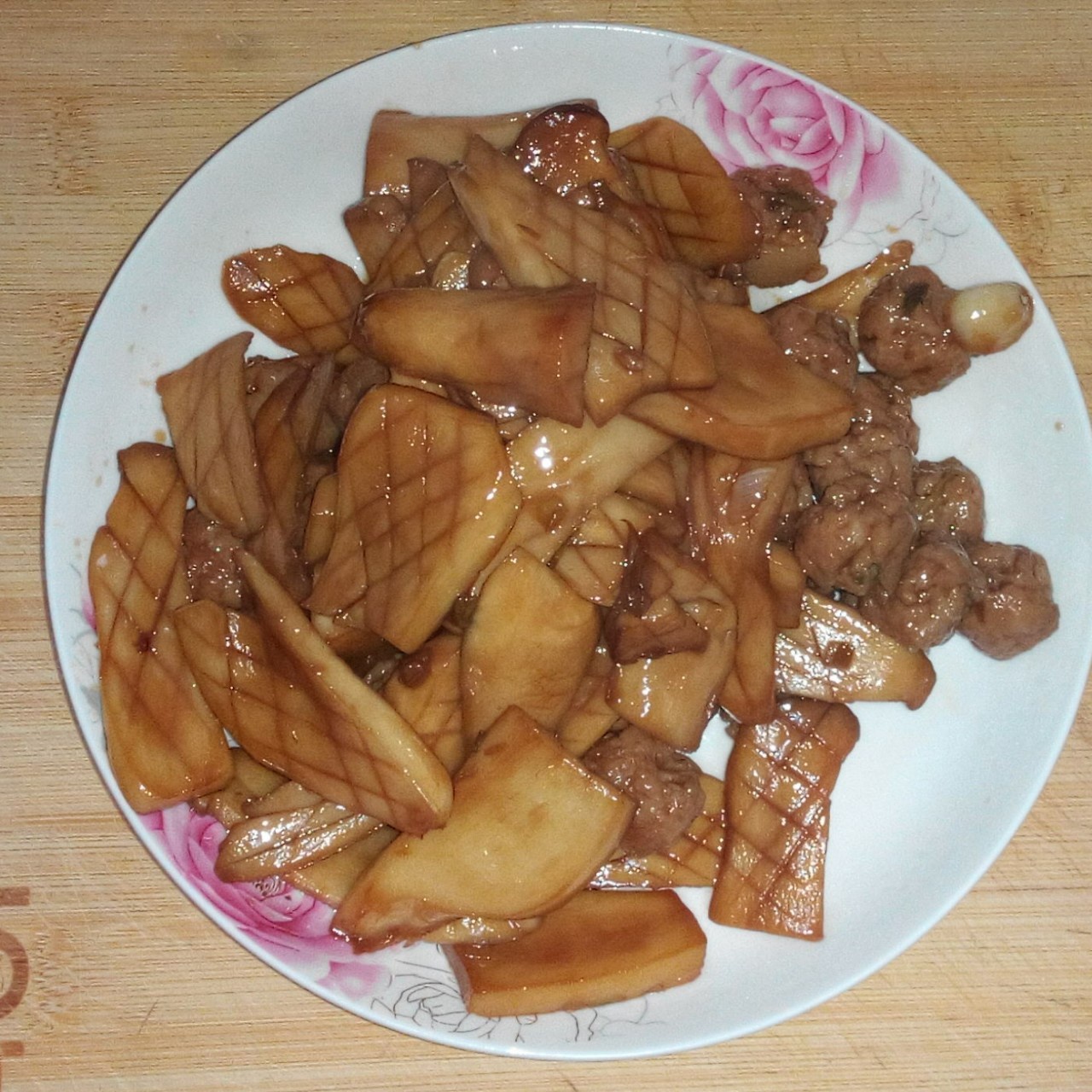 酱汁杏鲍菇