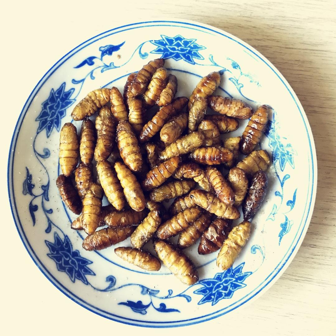 干煸蚕蛹