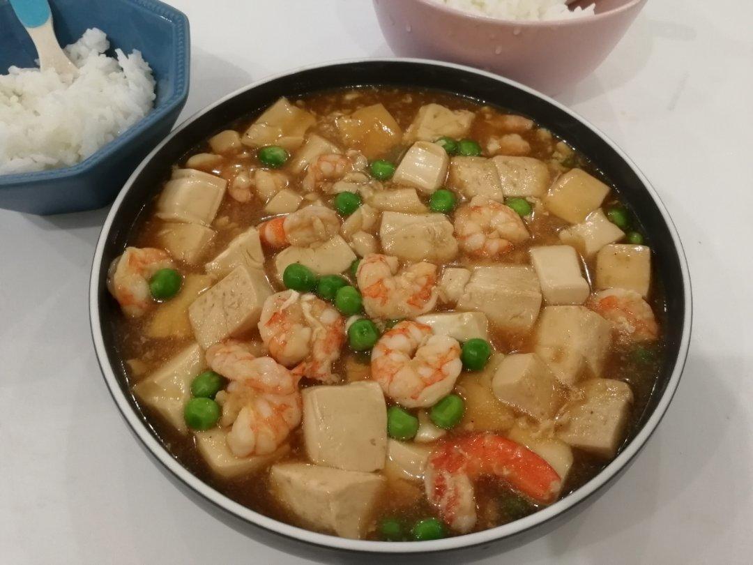 虾仁豆腐