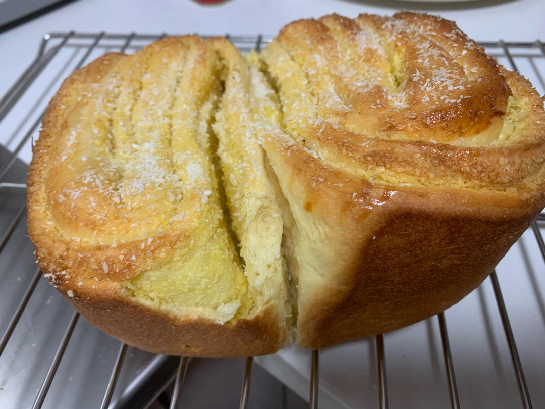 面包机做椰蓉吐司