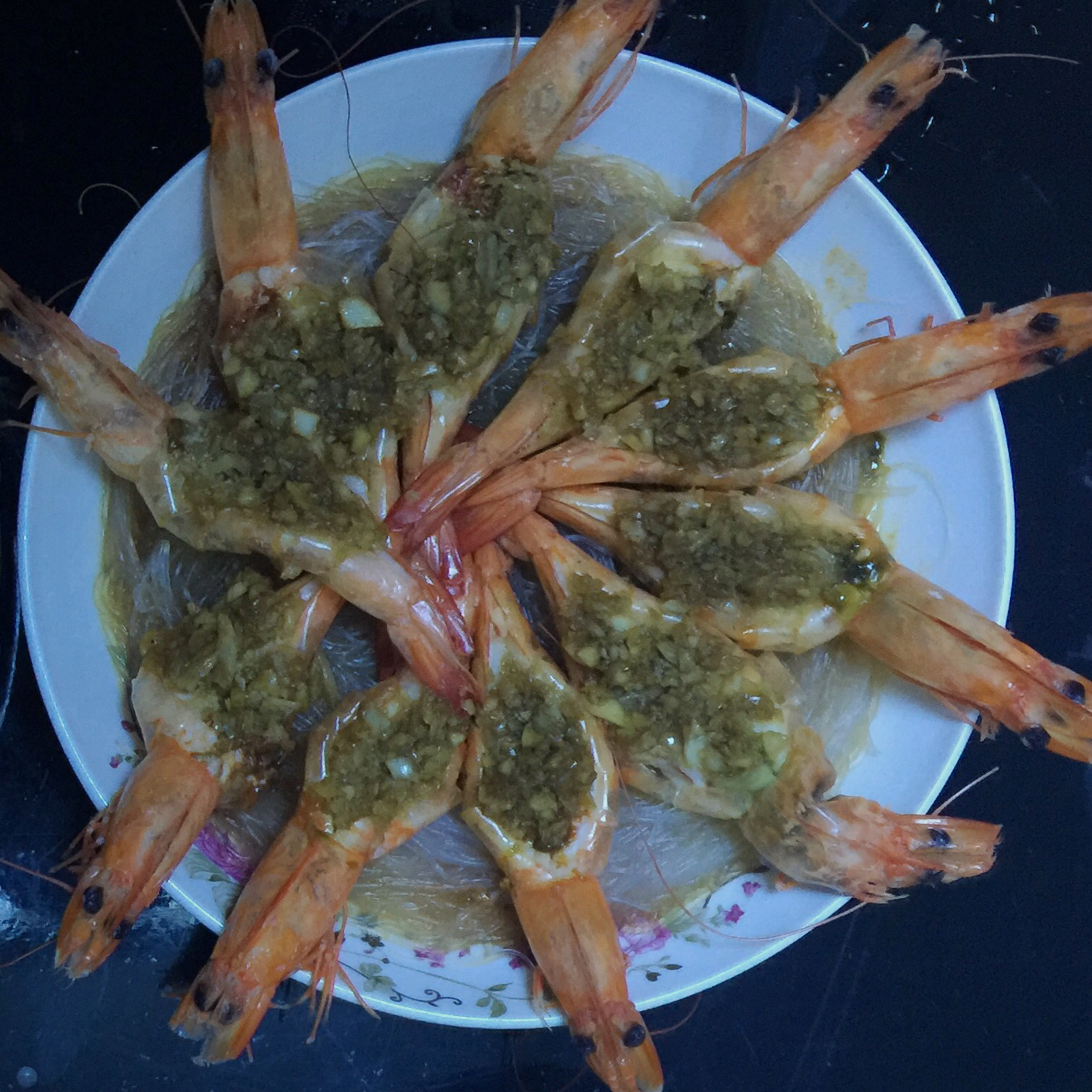 蒜蓉粉丝蒸虾