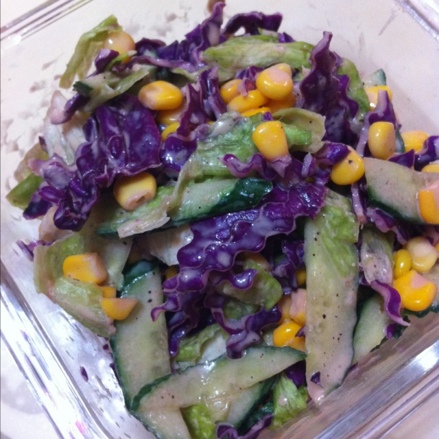 鲜蔬金枪鱼沙拉