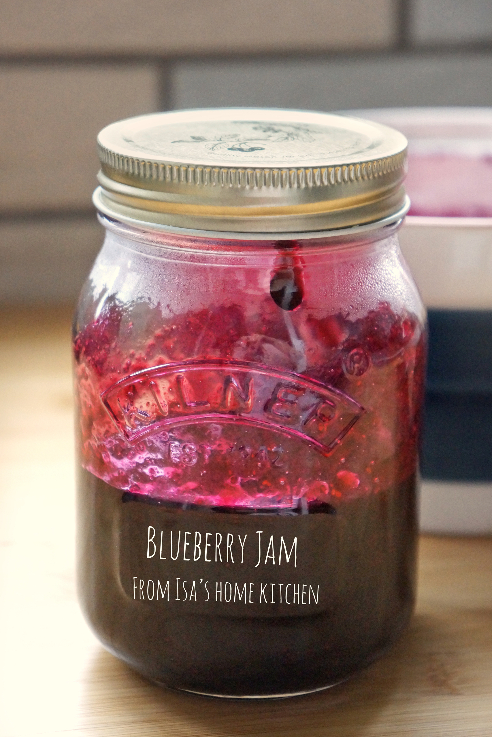超香甜的蓝莓冰激凌 从煮蓝莓酱开始的做法 步骤5