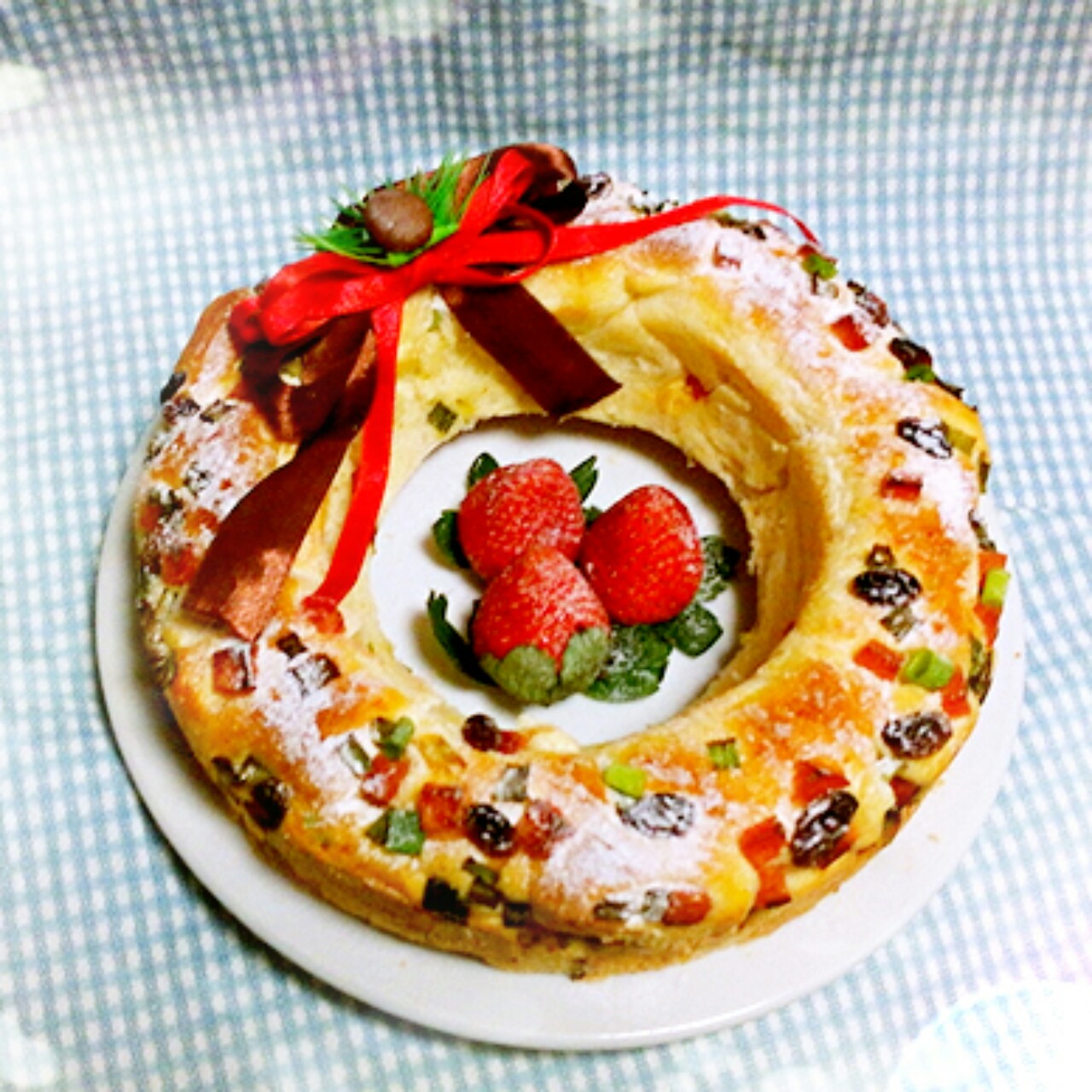 松软的面包机面包