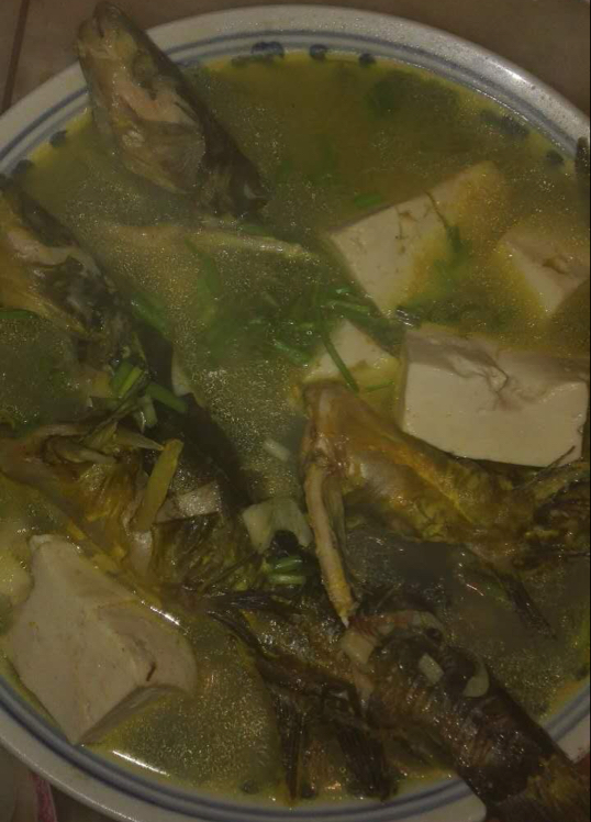 黄骨鱼豆腐汤