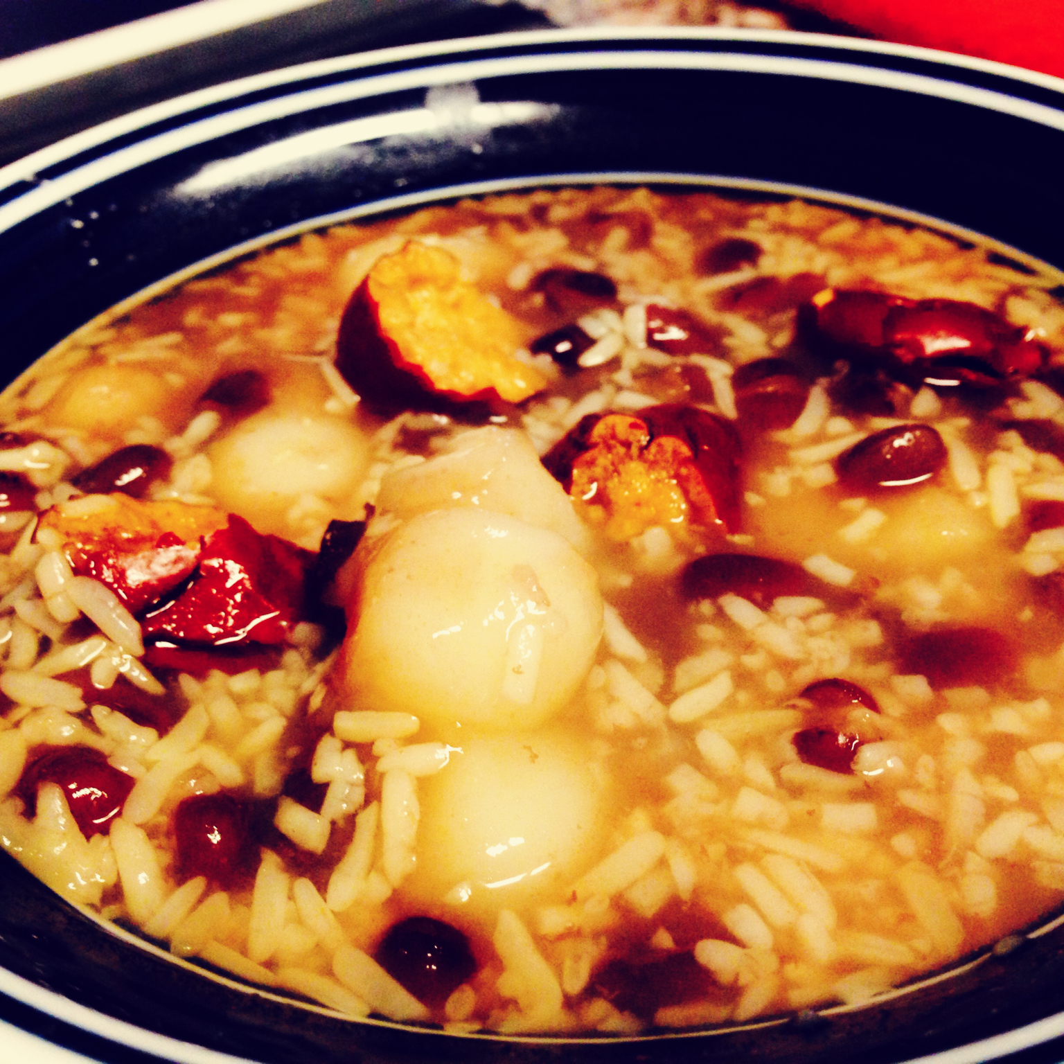红豆酒酿小圆子