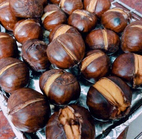🌰糖烤栗子🌰#附栗子开口窍门#