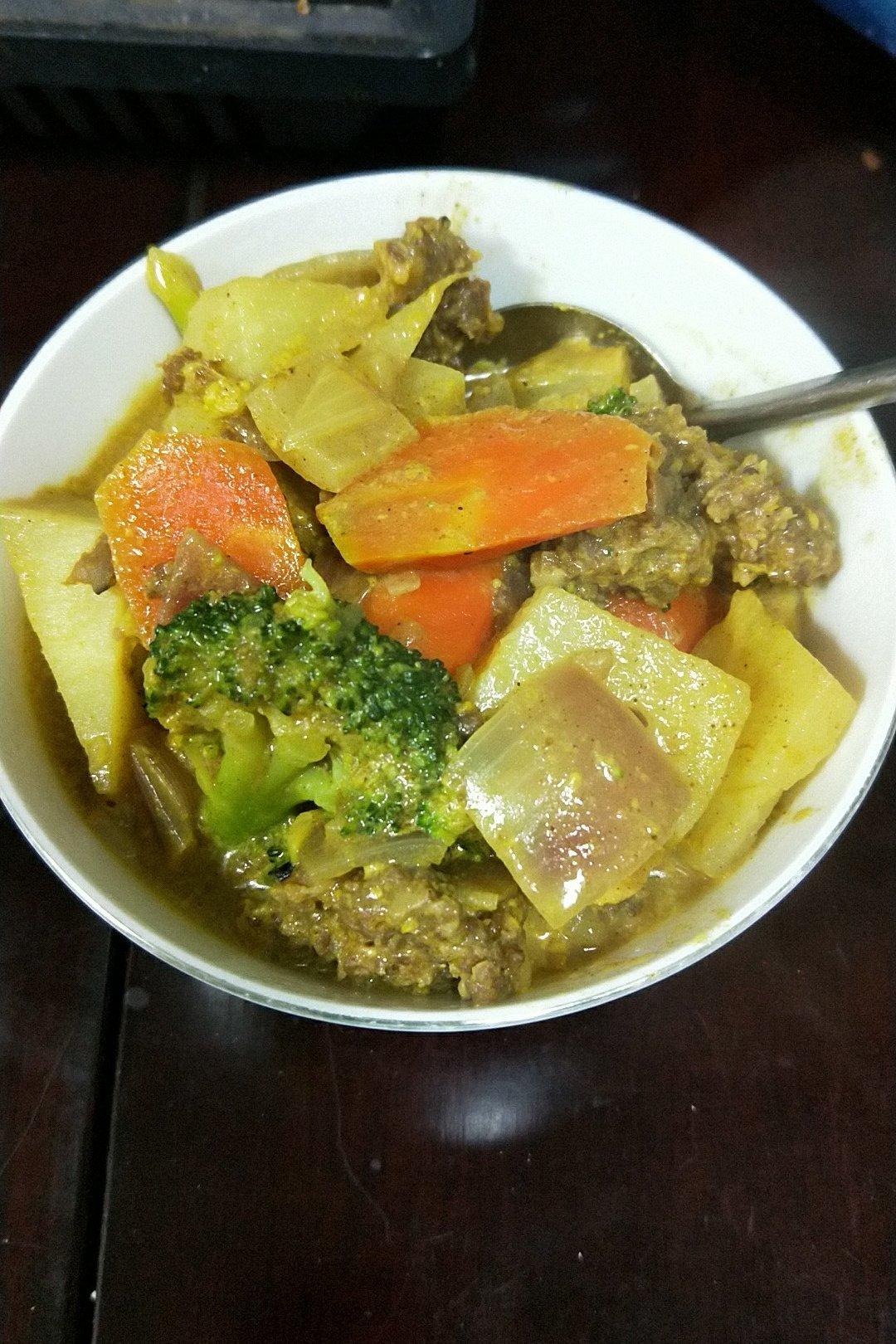 咖喱牛肉