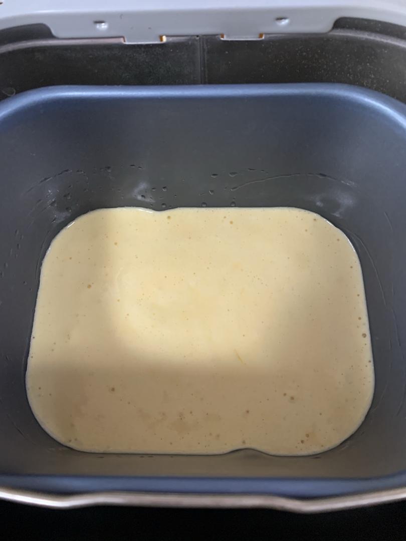 ACA面包机版戚风蛋糕