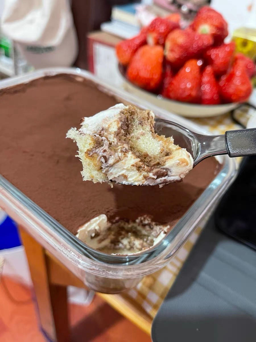 无糖酸奶提拉米苏|低卡无负担