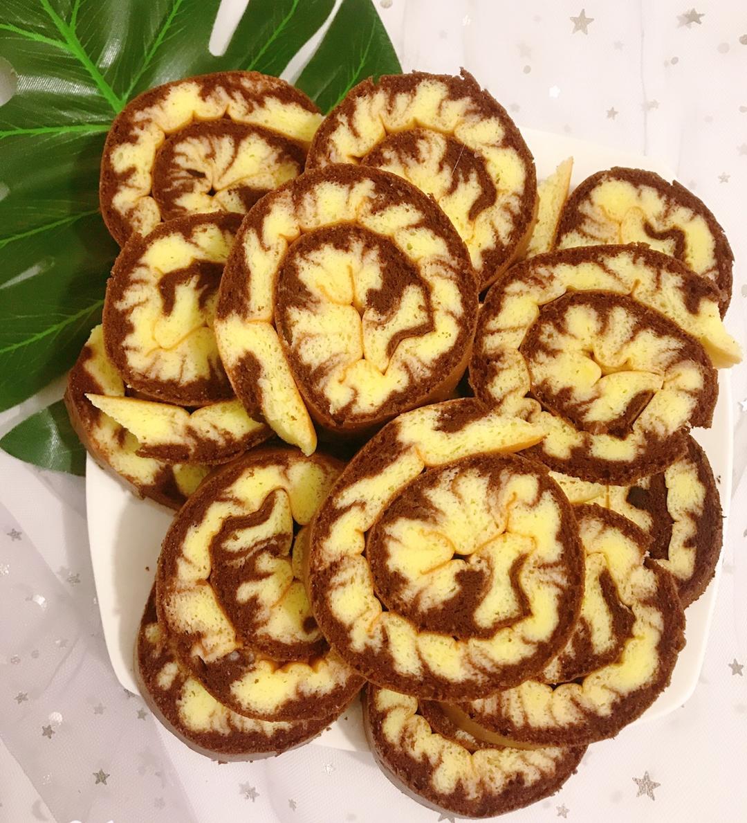 可可旋风蛋糕卷（视频）